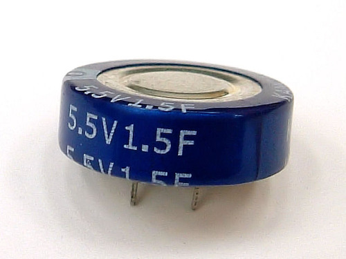 [P-04250]전기 이중층 콘덴서 1.5F5.5V