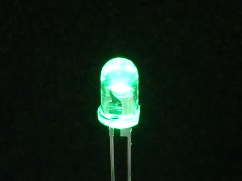 [I-01005]고휘도 5mm 녹색 LED 18cd60도 OSPG5161P (10 개입)