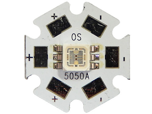 [I-07233]방열 기판 부착 1W 하이 파워 컬러 RGBLED OSTCWBTHC1S