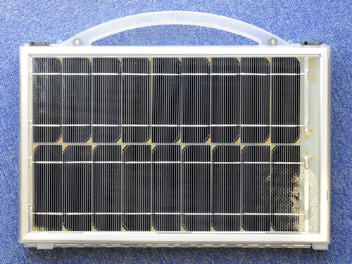 [M-01796]휴대용 태양 전지 패널 (Solar Pannel) 15W (접이식)  12V - (738 SM1000-12V-FP)
