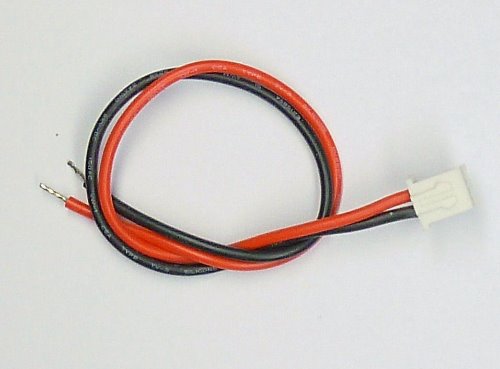 [C-05682]커넥터 부착 코드 2P (D) (레드 블랙)