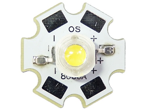 [I-08956]방열 기판 부착 3W 백색 파워 LED OSW4XNE3C1S