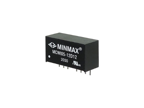 [M-15622]5W급 절연형 DC-DC 컨버터 ±12V209mA MCWI05-12D12 - Minmax Technology Co., Ltd.