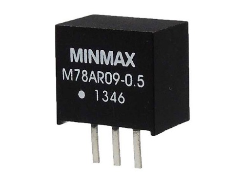 [M-07215]초고효율 DC-DC 컨버터(9V0.5A) M78AR09-0.5 - Minmax Technology Co., Ltd.