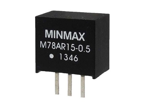 [M-07217]초고효율 DC-DC 컨버터(15V0.5A) M78AR15-0.5 - Minmax Technology Co., Ltd.