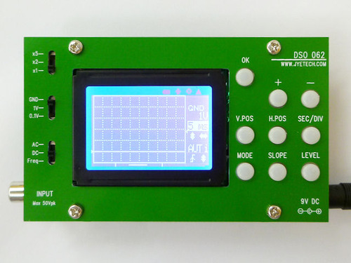 [K-04279]LCD 오실로스코프 키트 (흰색 LCD 유형 SMD 구현 된) 06&amp;#8203;&amp;#8203;204KPL